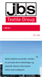 Mobile Screenshot of jbstextilegroup.com